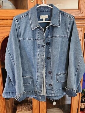 Washed Blue Denim Jacket by